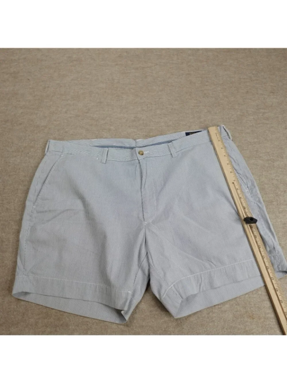Polo Ralph Lauren Shorts 42 Blue Classic Fit 6.5